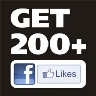 get 200+ facebook likes